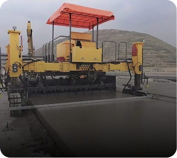 DLC & PQC paving with slip/form pavers